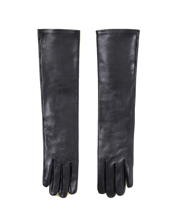 palomo spain Black Leather Gloves