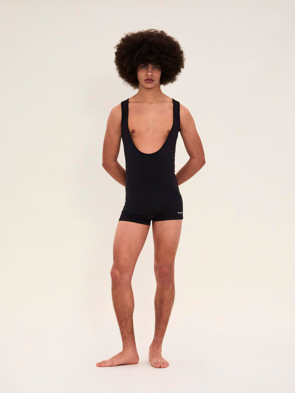 palomo spain Black Swim Body