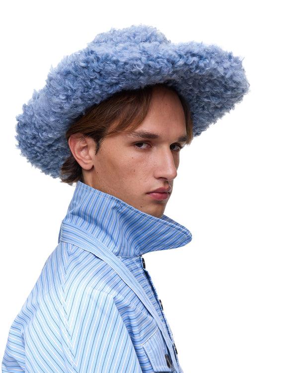 palomo spain Blue Fur Cowboy Hat