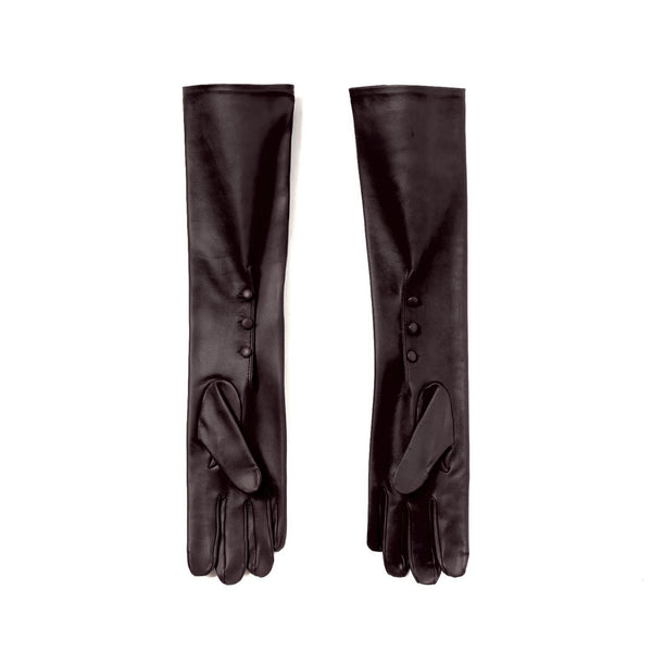 Palomo Spain Brown Leather Gloves