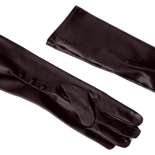 Palomo Spain Brown Leather Gloves