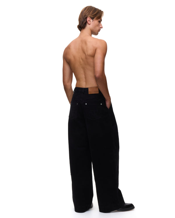 Palomo Spain Cruising Black Denim Trousers