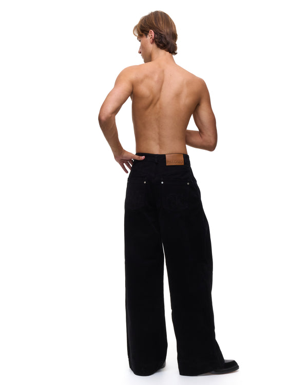 Palomo Spain Cruising Black Denim Trousers