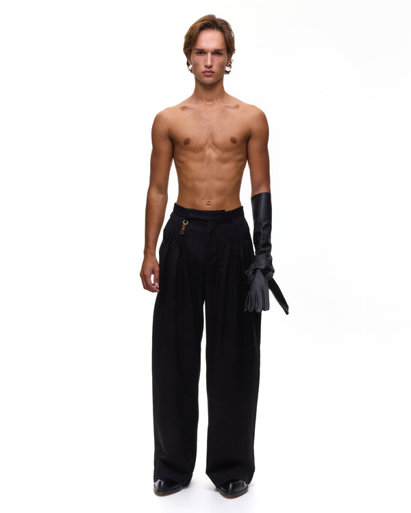 palomo spain Cruising Black Tailored Trousers