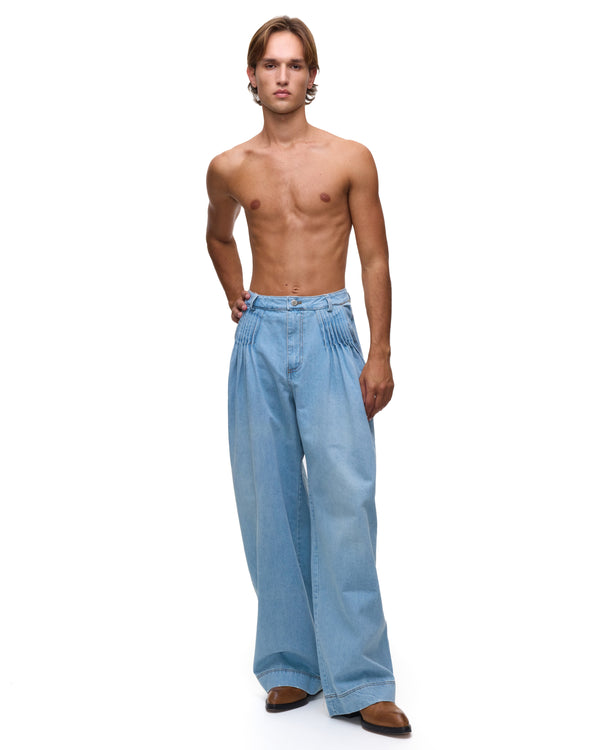 palomo spain Cruising Light Denim Trousers