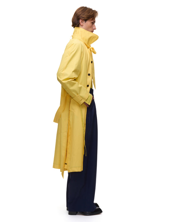 Palomo Spain Yellow Trench Coat