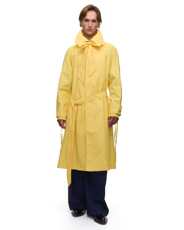 Palomo Spain Yellow Trench Coat