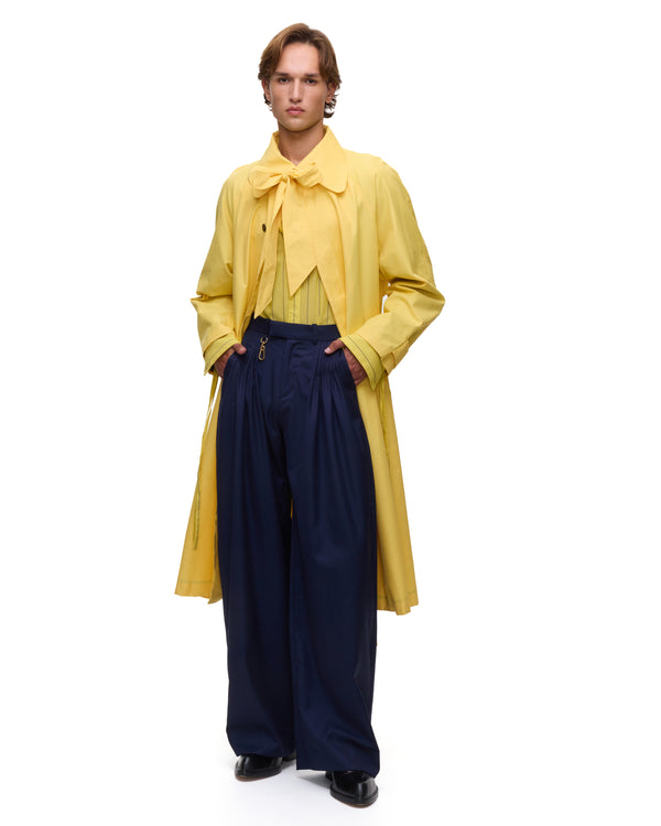 palomo spain Yellow Trench Coat