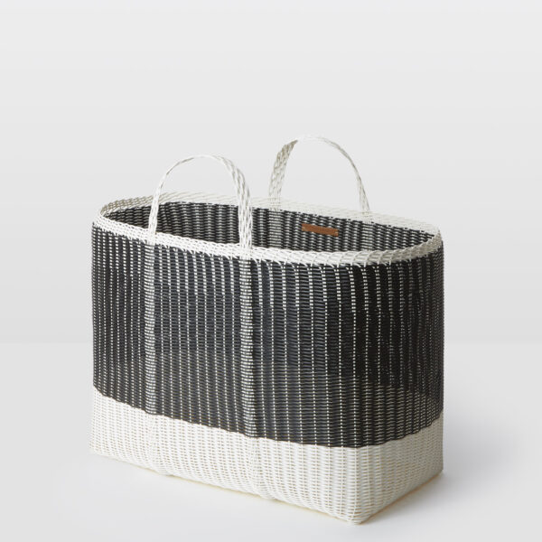 Palorosa Basket | Extra Large Black + White