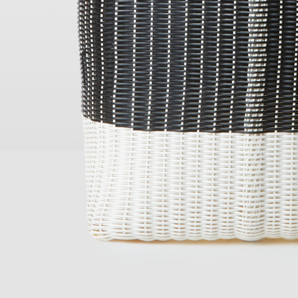 Palorosa Basket | Extra Large Black + White