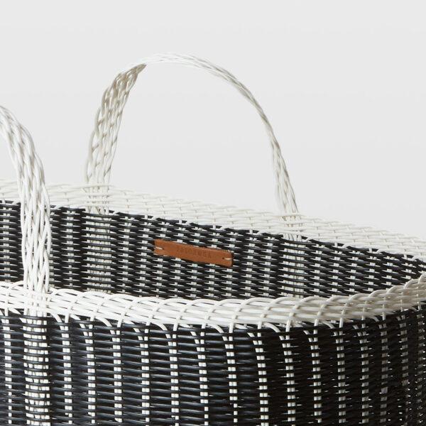 Palorosa Basket | Extra Large Black + White