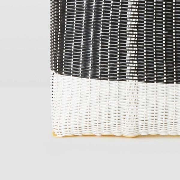 Palorosa Basket | Large Black + White