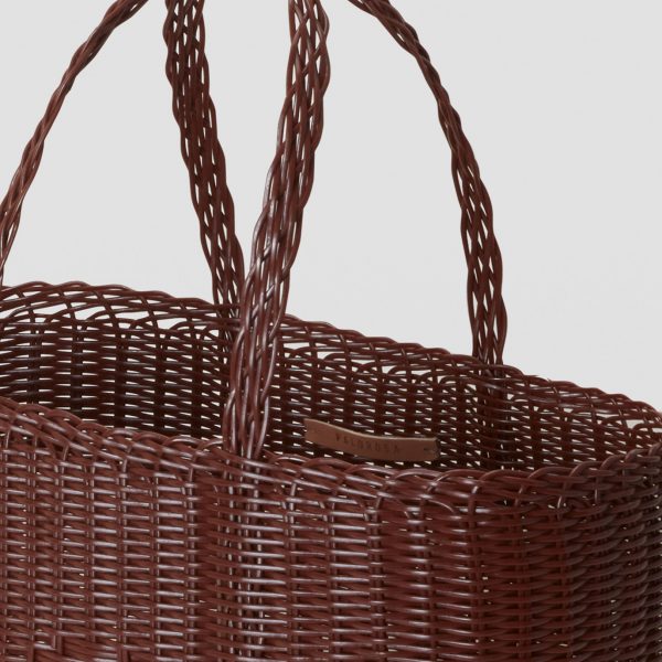 Palorosa Basket Small | Chocolate