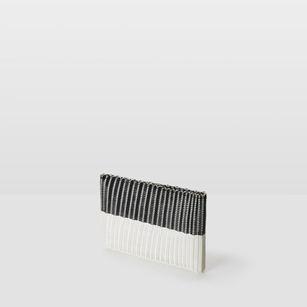 Palorosa Clutch | Large Black + White