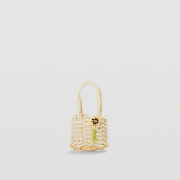 Palorosa Mini Bag Poppy Charm | Vanilla