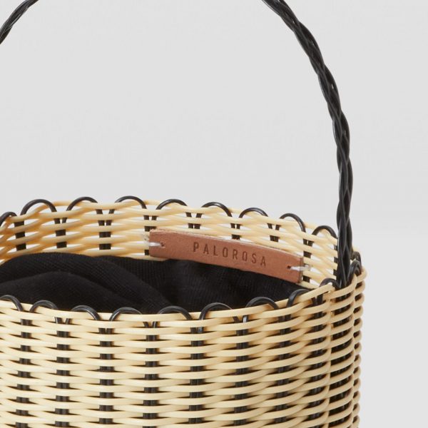 Palorosa Mini Bucket | Black + Cream