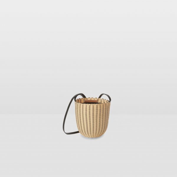 palorosa Mini Bucket | Black + Cream