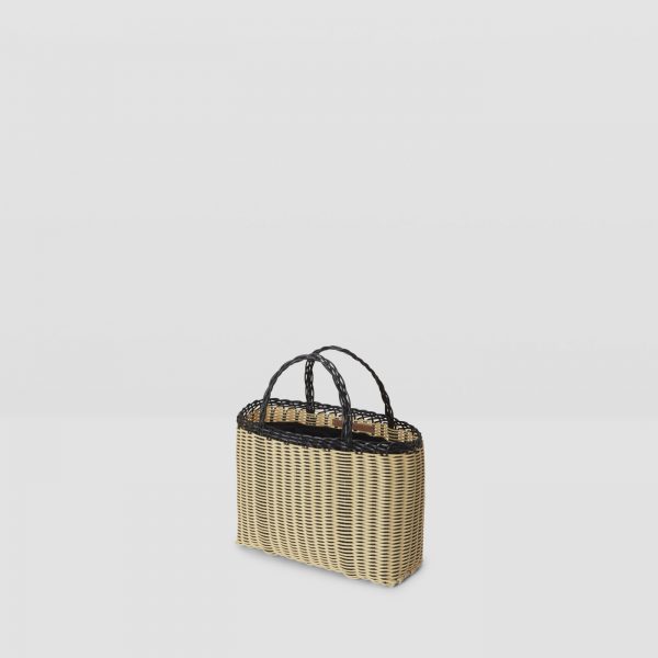 Palorosa Mini Tote | Black + Cream