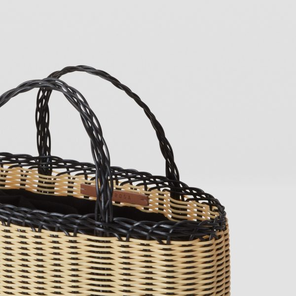 Palorosa Mini Tote | Black + Cream