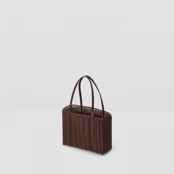 Palorosa Mini Tote Leather | Chocolate