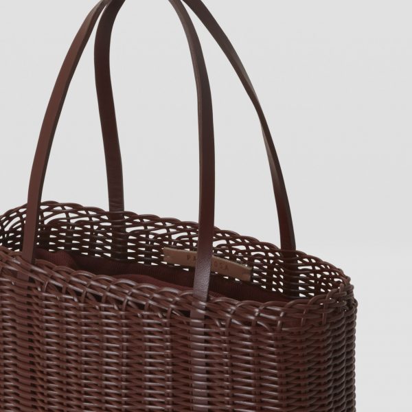 Palorosa Mini Tote Leather | Chocolate