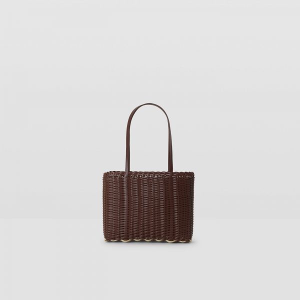 palorosa Mini Tote Leather | Chocolate