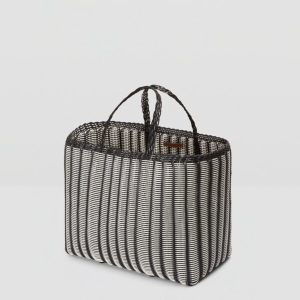 Palorosa Stripes | Large Black + White