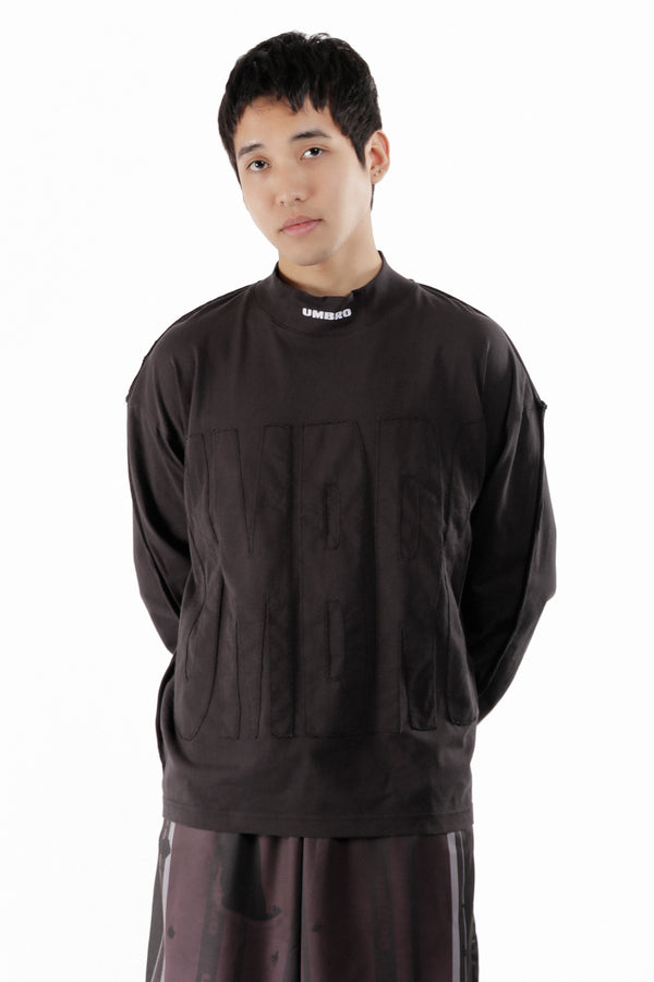 Pam Perks And Mini Acuto Mock Long Sleeve Washed Black