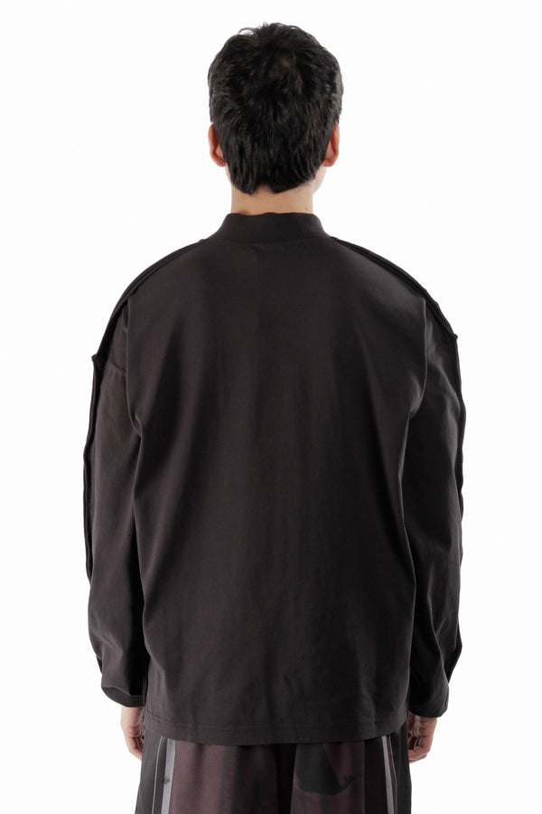 Pam Perks And Mini Acuto Mock Long Sleeve Washed Black