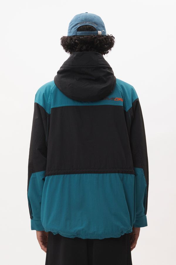 Pam Perks And Mini AUROVILLE SAILING JACKET - BLACK TEAL