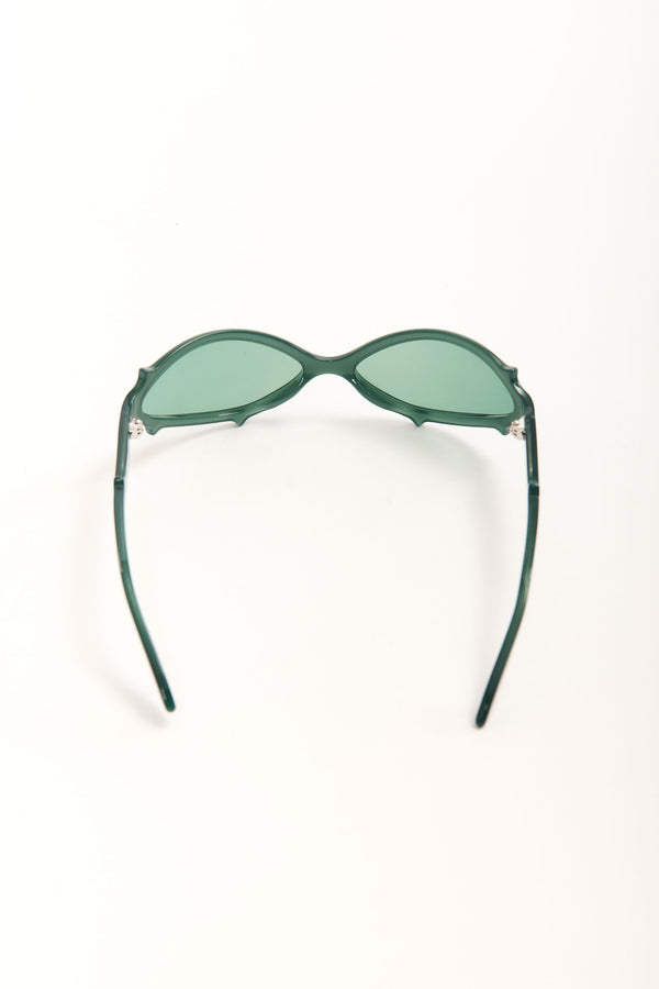 Pam Perks And Mini BABY SPIKE - BOTTLE GREEN WITH GREEN LENS