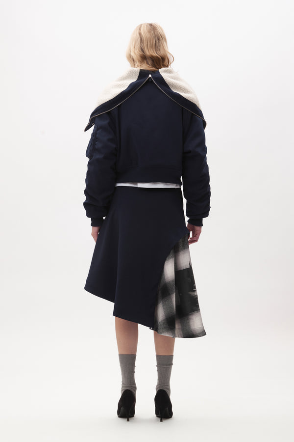 Pam Perks And Mini BODY ELECTRIC CROPPED HOODED PARKA