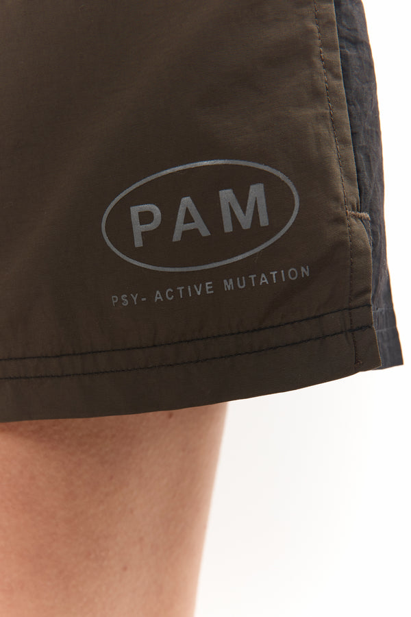 Pam Perks And Mini CHOOSE FREEWHEELING TRACK SHORTS - BLACK