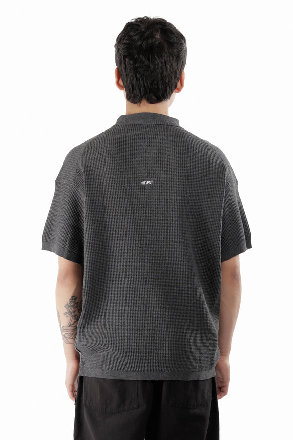 Pam Perks And Mini DUP COTTON POLY KNITTED SWEATER GREY