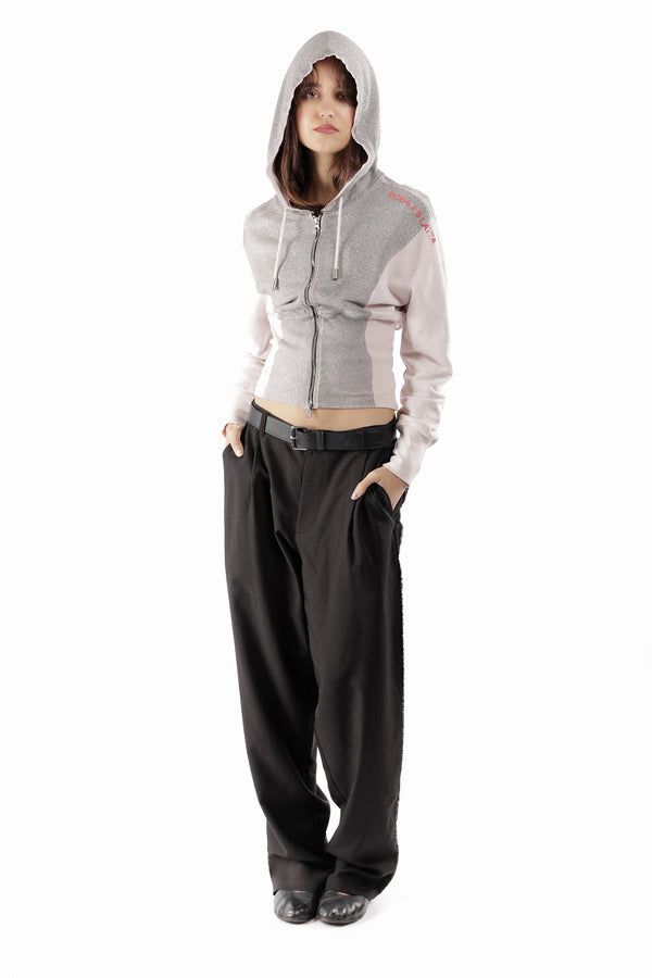 Pam Perks And Mini ECKHAUS LATTA - SNATCHED HOODIE POWDER