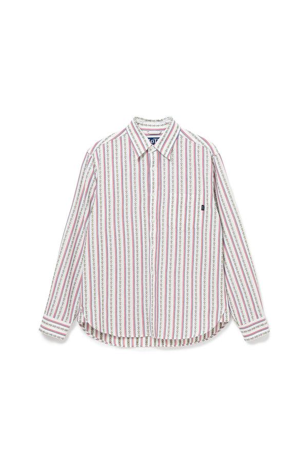 pam perks and mini Flower Striped Shirt Multicolour