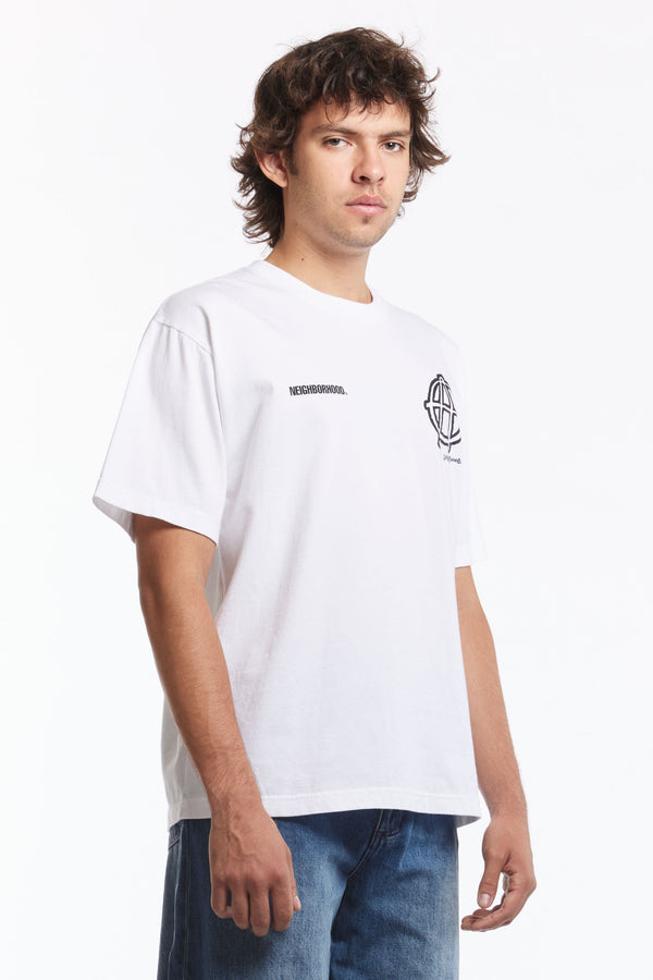 Pam Perks And Mini NH X ANARCHIC ADJUSTMENT . TEE SS-1 WHITE