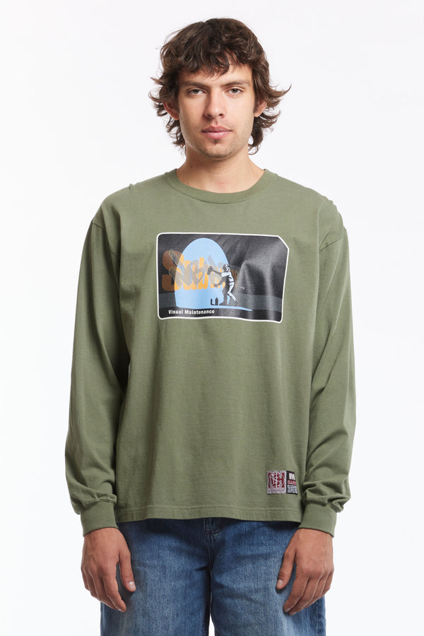 pam perks and mini NH X SUBWARE . TEE LS-1 OLIVE DRAB