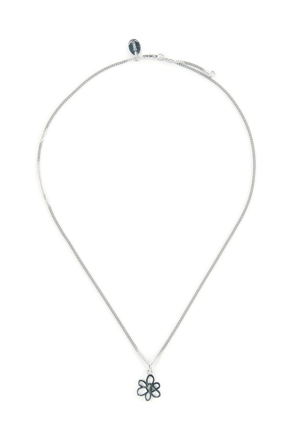 pam perks and mini OUTLINE GESTURES NECKLACE - SILVER