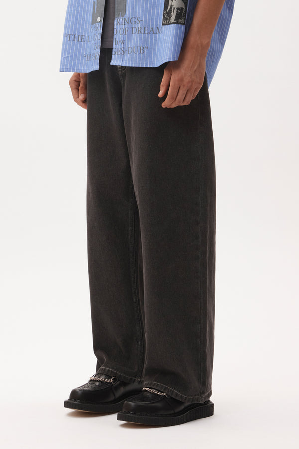 pam perks and mini ALTO JEANS - BLACK WASH