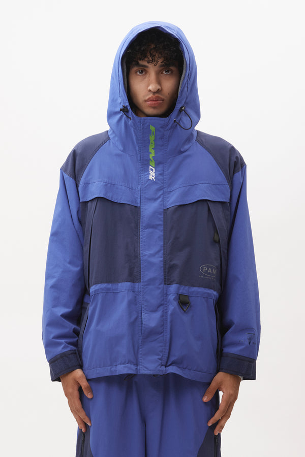 pam perks and mini AUROVILLE SAILING JACKET - BLUES