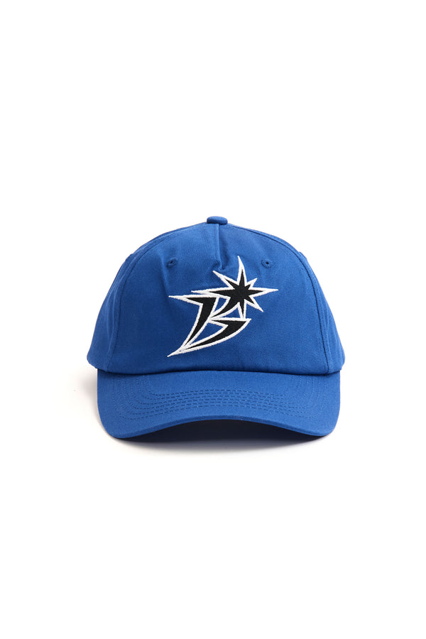 pam perks and mini B Logo 5-Panel Cap Blue