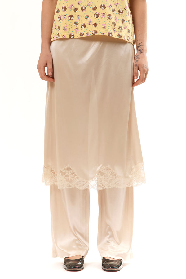 Pam Perks And Mini BEIGE LINGERIE TROUSER