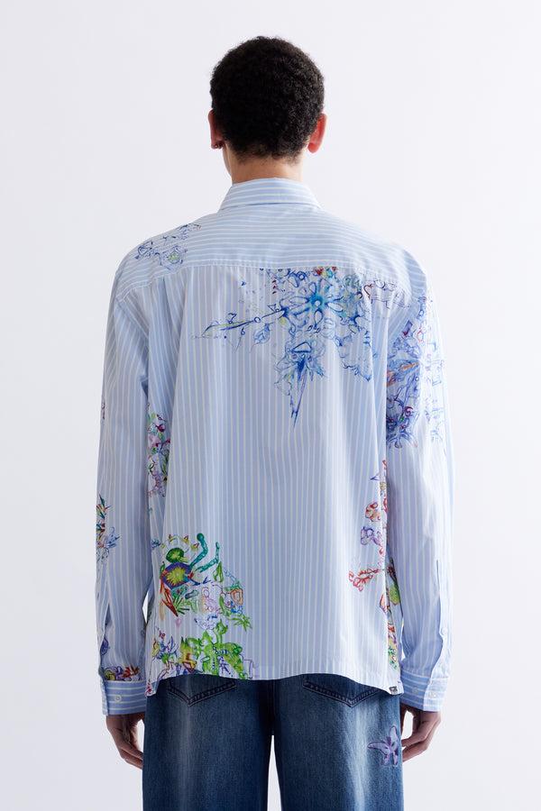 Pam Perks And Mini FRACTAL STRIPE SHIRT - COCO STAR