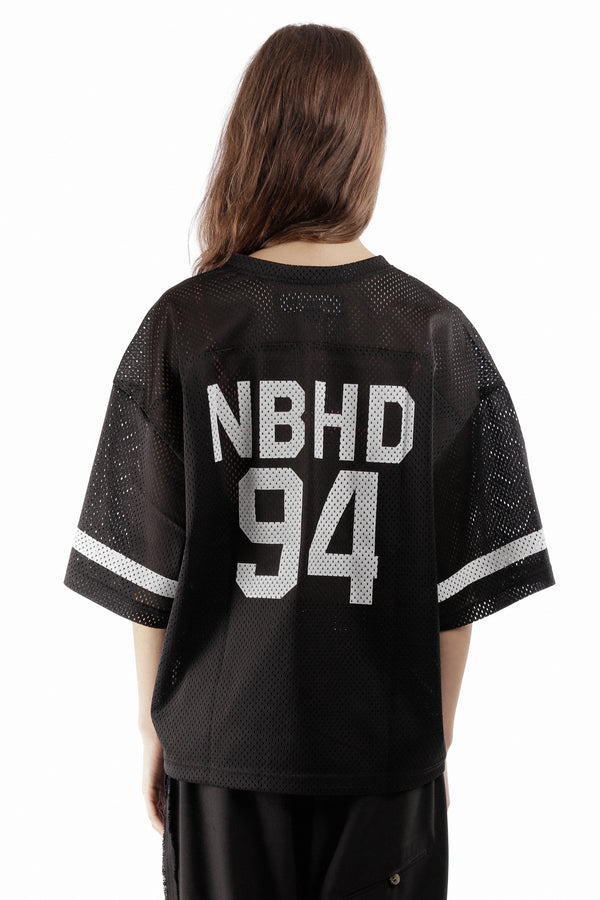 Pam Perks And Mini HOCKEY V-NECK SS T-SHIRT BLACK