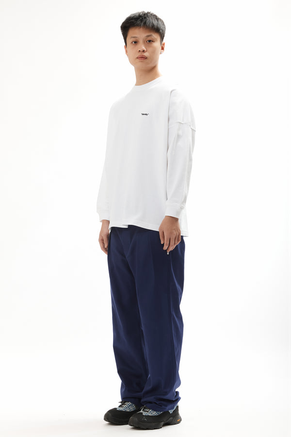 Pam Perks And Mini IDENTITY LS COTTON TEE WHITE
