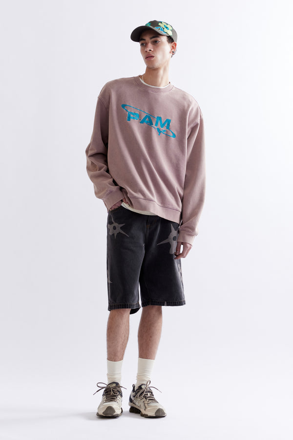 Pam Perks And Mini IN THE GLOW CREWNECK SWT