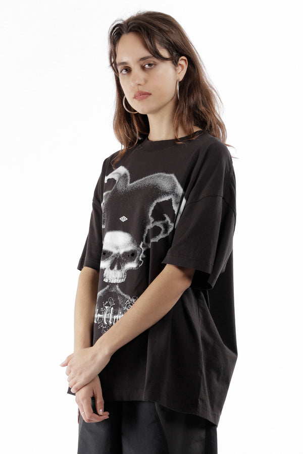 Pam Perks And Mini Lasered Jester T-Shirt Black