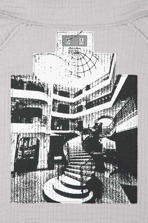 Pam Perks And Mini LAYERED GAUZE HALF ZIP