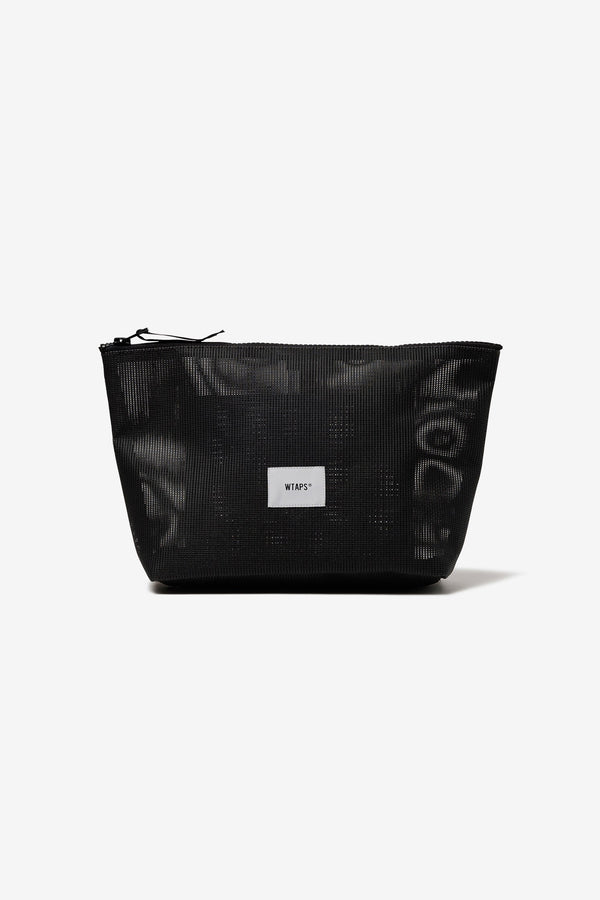 pam perks and mini MAG LARGE PVC POUCH BLACK